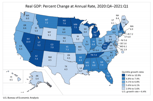 Percent Change at Annual Rate June25