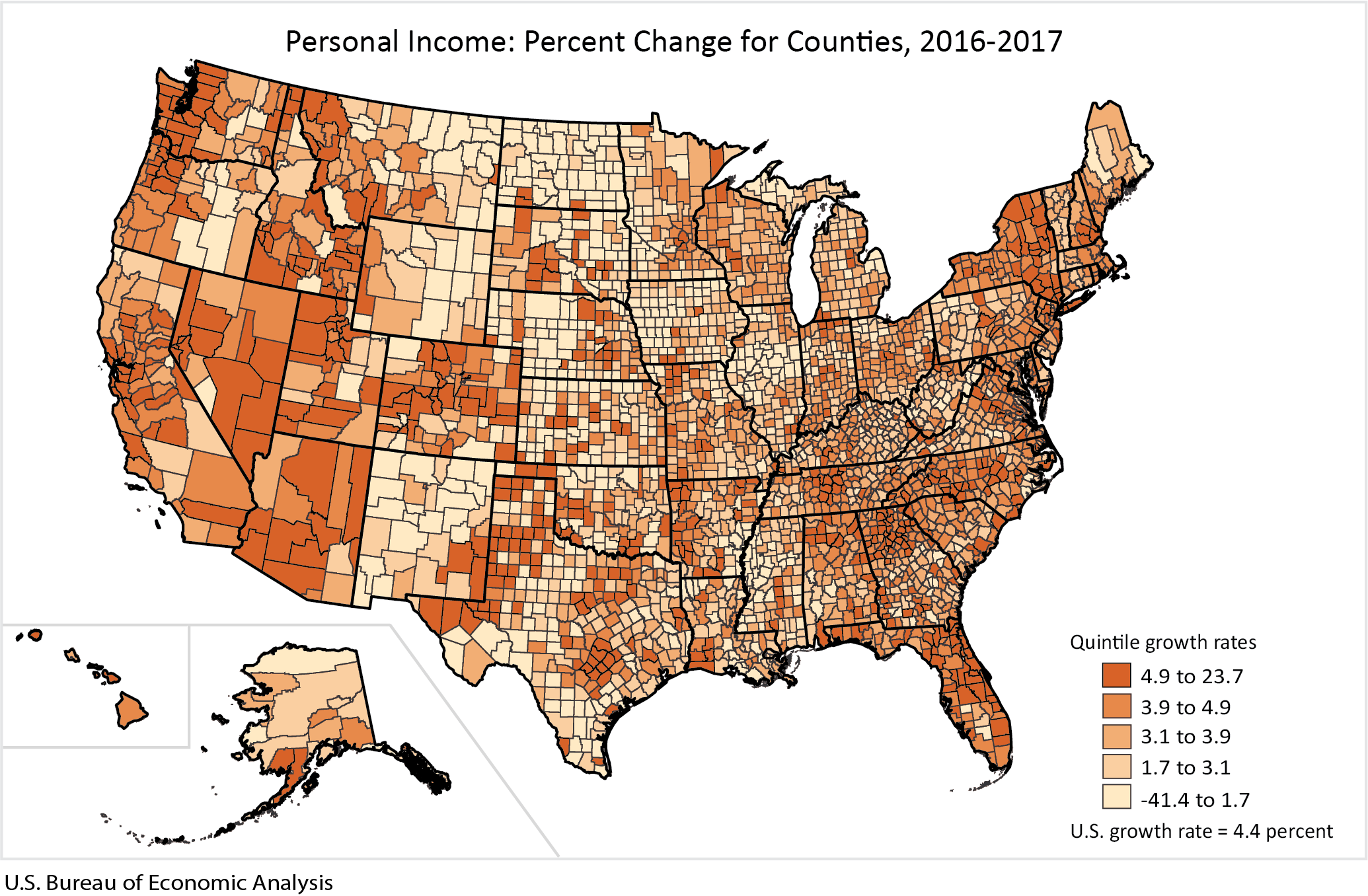 Map of US